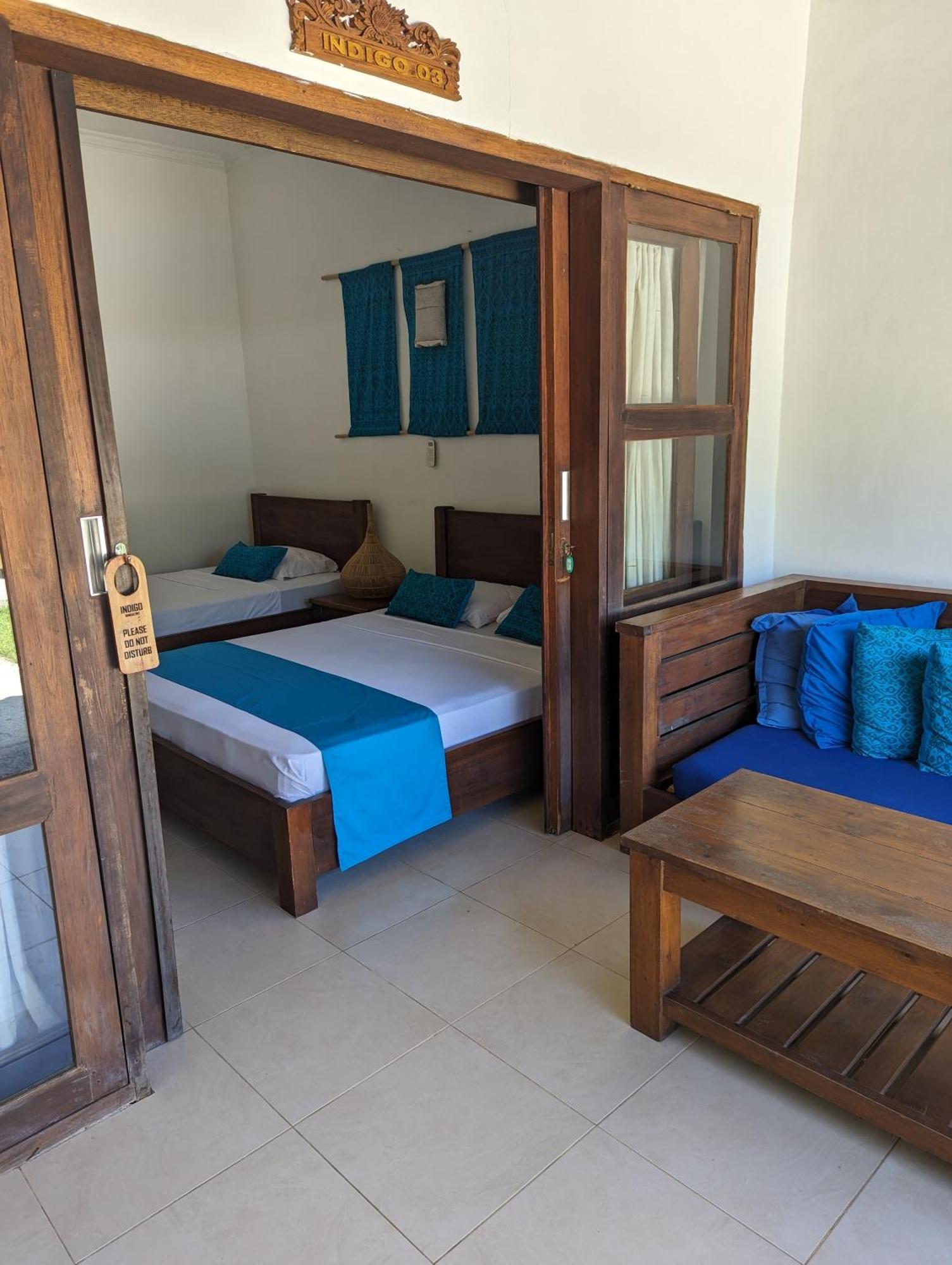 Indigo Bungalows Gili Trawangan Eksteriør bilde